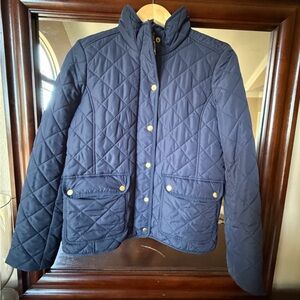 JCrew Navy Quilted Women's Jacket